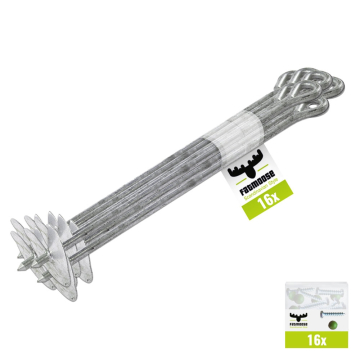 QuickRoot Grondanker 16 per set  640201