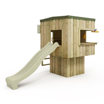 Cabane enfant sur pilotis avec toit plat CosyCubic Camp  835269_k
